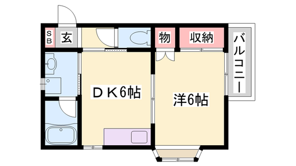 西明石駅 徒歩15分 1階の物件間取画像